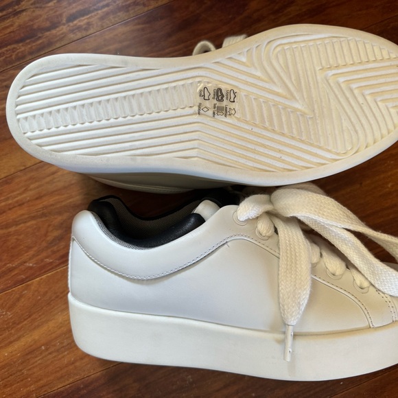 NEW, Rag & Bone Retro Pro White Leather Sneakers Ortholite platform women size 7 - Picture 2 of 7